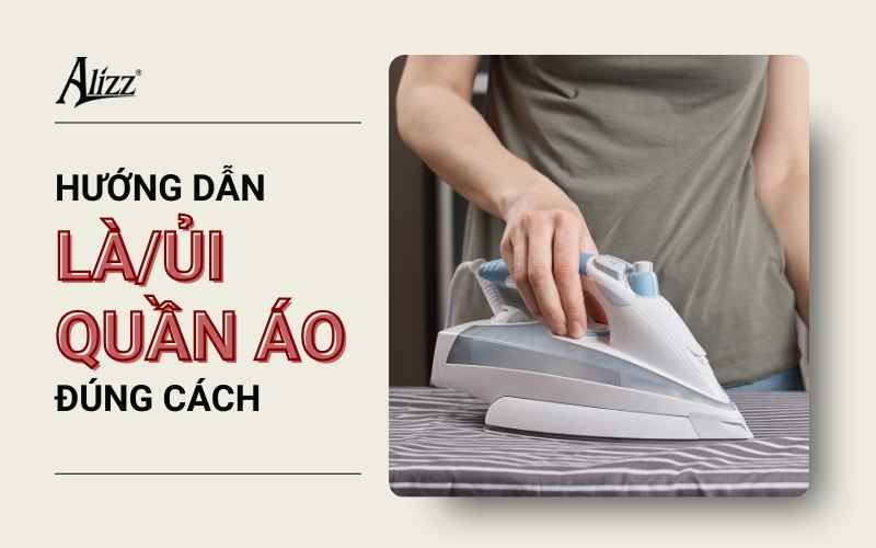 cách ủi vải