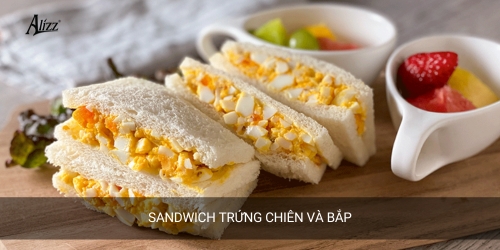 Sandwich cá ngừ sốt mayonnaise