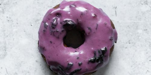 donut blueberry