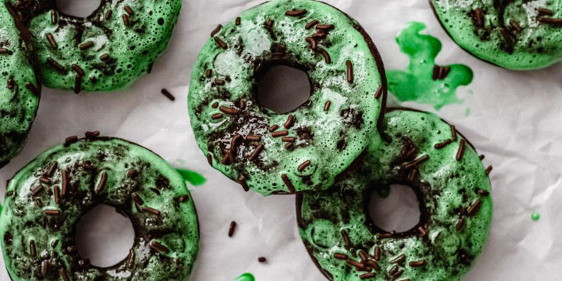 Donut socola bạc hà