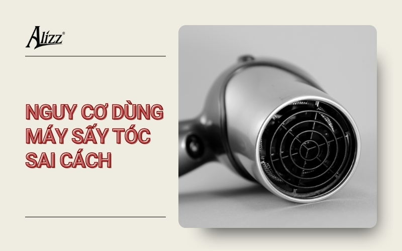 SAI LẦM KHI DÙNG MÁY SẤY TÓC MÀ NHIỀU NGƯỜI MẮC PHẢI