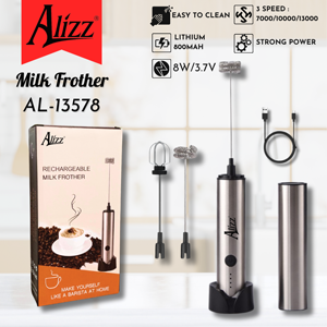 Máy Đánh Bọt Cà Phê, Đánh Trứng 3 Đầu ALIZZ AL-13578