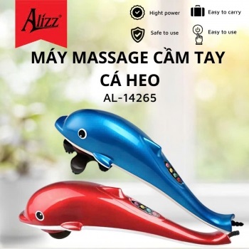 Máy massage cầm tay cá heo 6 đầu ALIZZ AL-14265