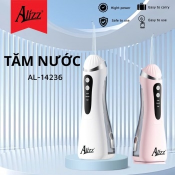Tăm nước điện siêu âm Alizz 3 chế độ AL-14236