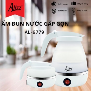 Ấm đun nước gấp gọn du lịch Alizz 600ml AL-9779