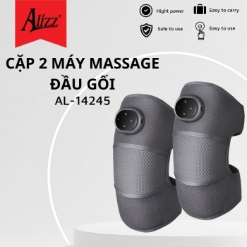 Cặp miếng đệm đầu gối massage chườm nóng Alizz AL-14245