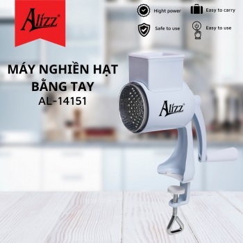 Máy nghiền hạt tay cầm quay Alizz 5 loại lưỡi dao AL-14151