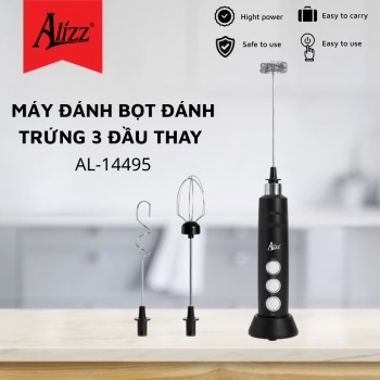Máy tạo bọt đánh trứng cầm tay Alizz AL-14495