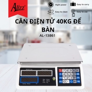 Cân điện tử tính tiền 40kg Alizz AL-13861