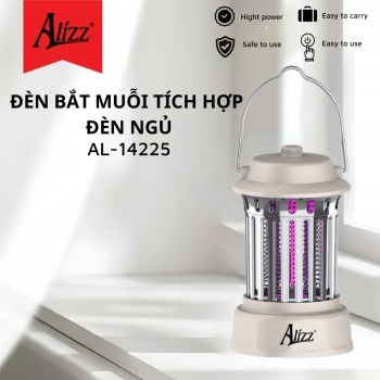 Đèn bắt muỗi tích hợp đèn ngủ Alizz AL-14225