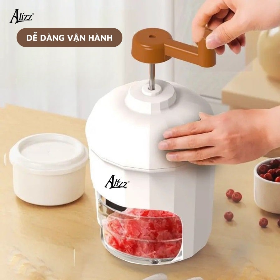 Dụng cụ xay đá tuyết bằng tay Alizz AL-14400