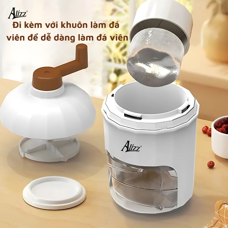 Máy bào đá tuyết cầm tay tiện lợi Alizz AL-14400