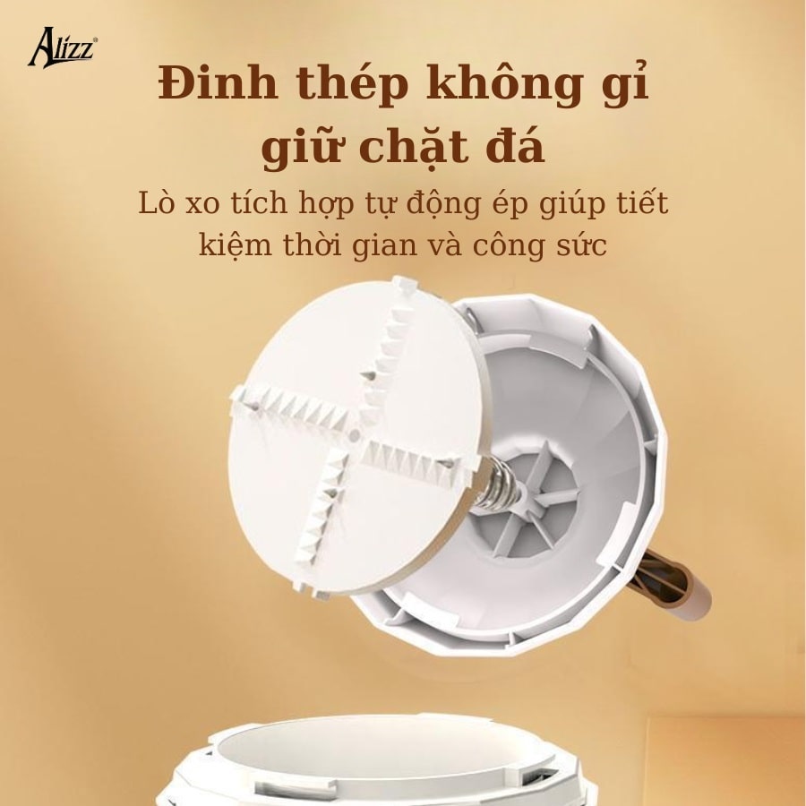 Máy bào đá tuyết bằng tay Alizz AL-14400