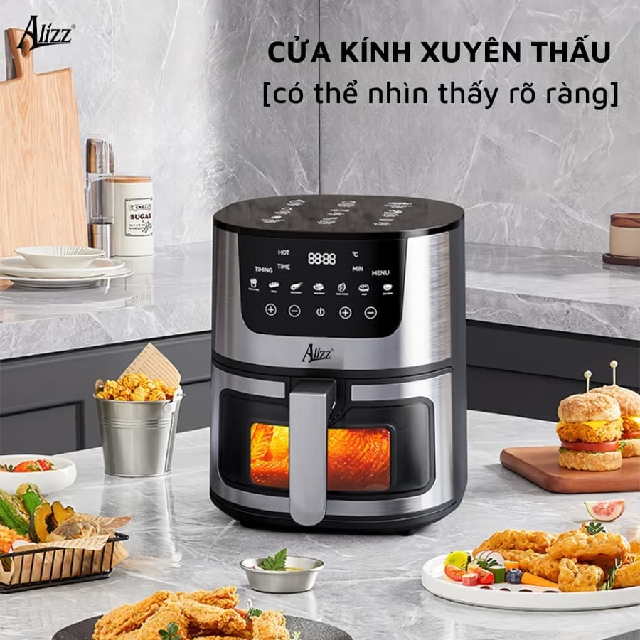 Nồi chiên không dầu đa năng 7 lít Alizz AL-14473