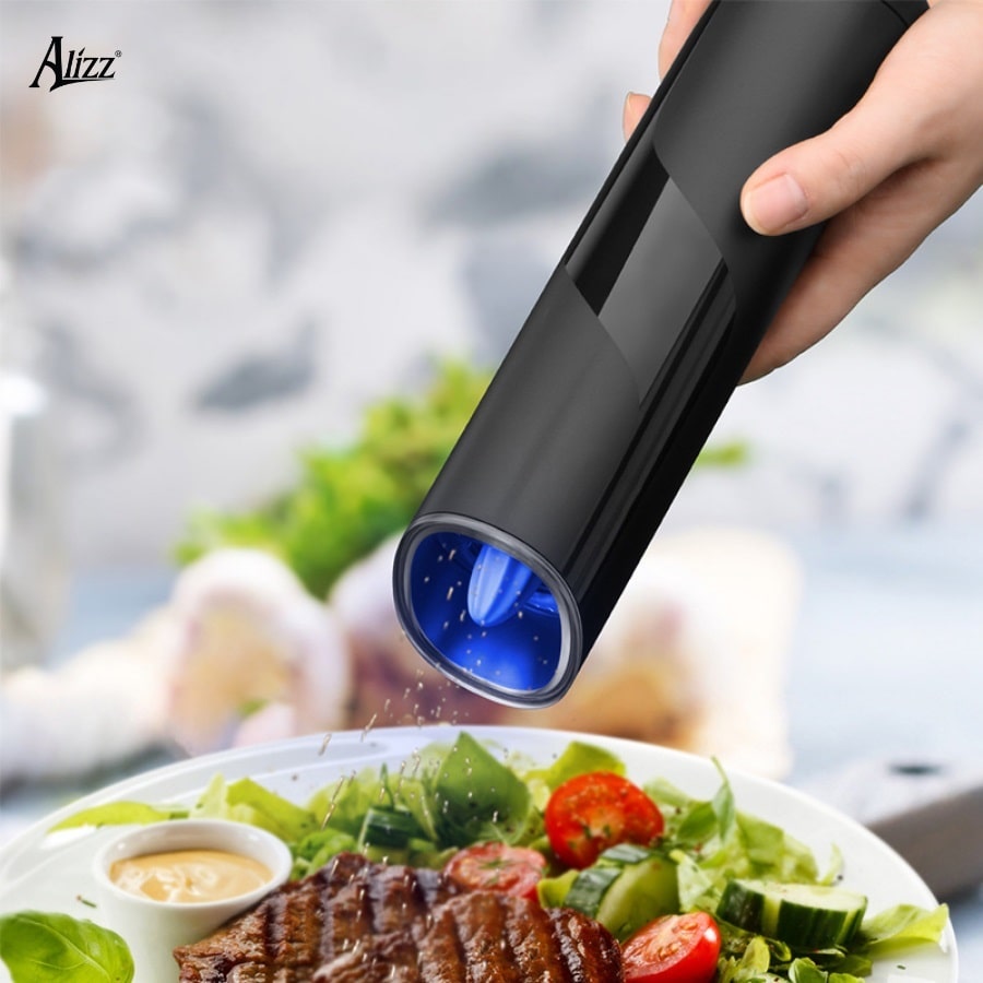 Máy xay tiêu mini cảm ứng tự động Alizz AL-14498