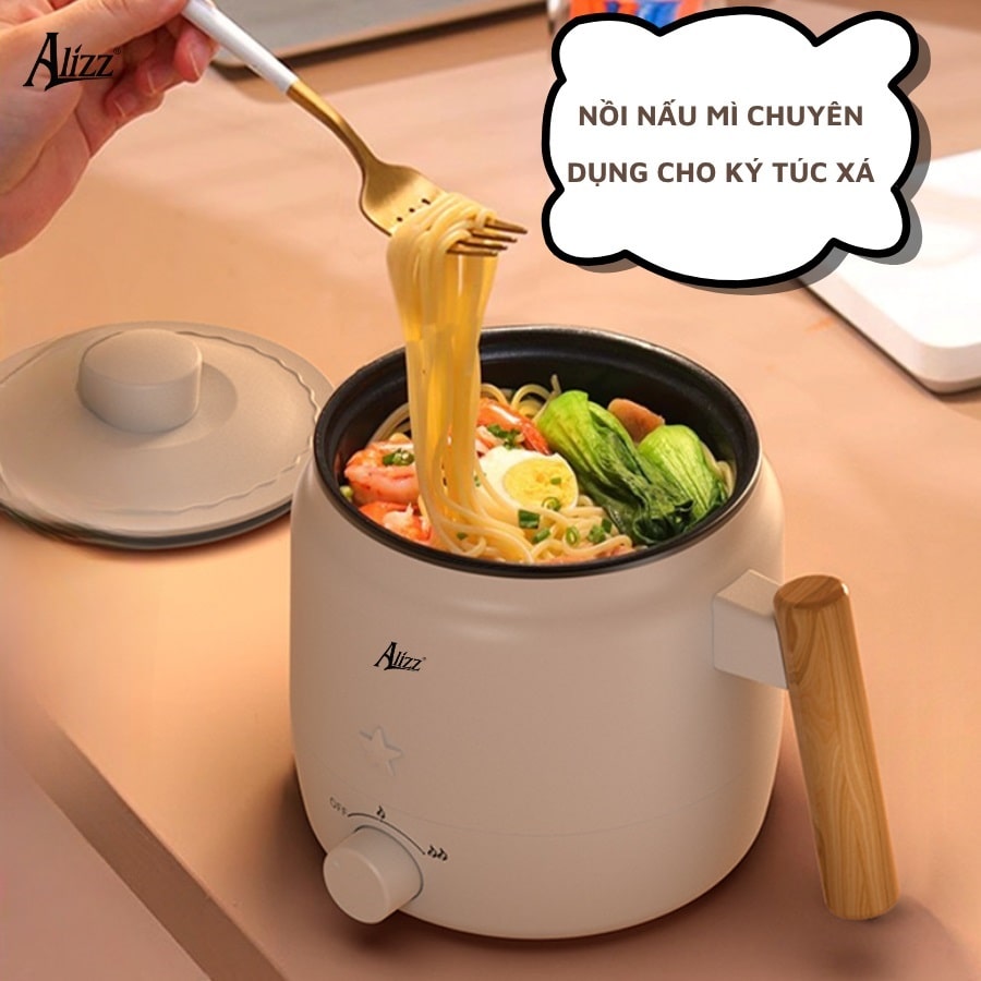 Nồi nấu mì mini chống dính cho sinh viên Alizz AL-14502