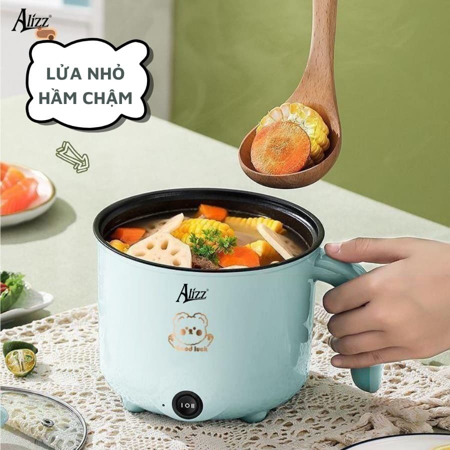 Nồi hấp điện đa năng 2 tầng Alizz AL-14493