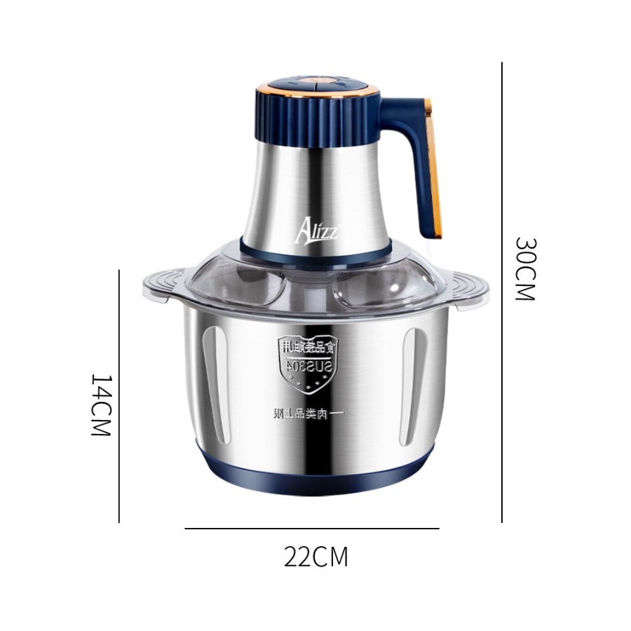 Máy xay thịt làm giò chả Alizz AL-14557