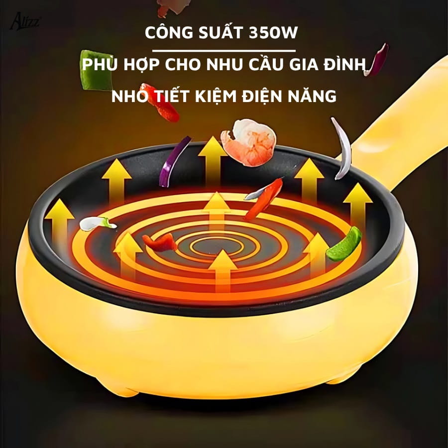 Nồi hấp trứng đa năng, nấu trứng, hấp bánh bao Alizz AL-14504