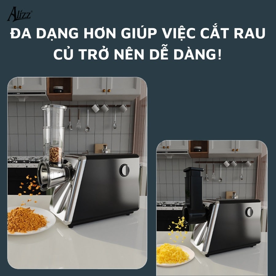 Máy xay thịt làm nem, chả, pate Alizz AL-14474