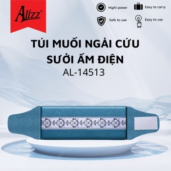 Túi chườm muối ngải cứu điện Alizz AL-14513